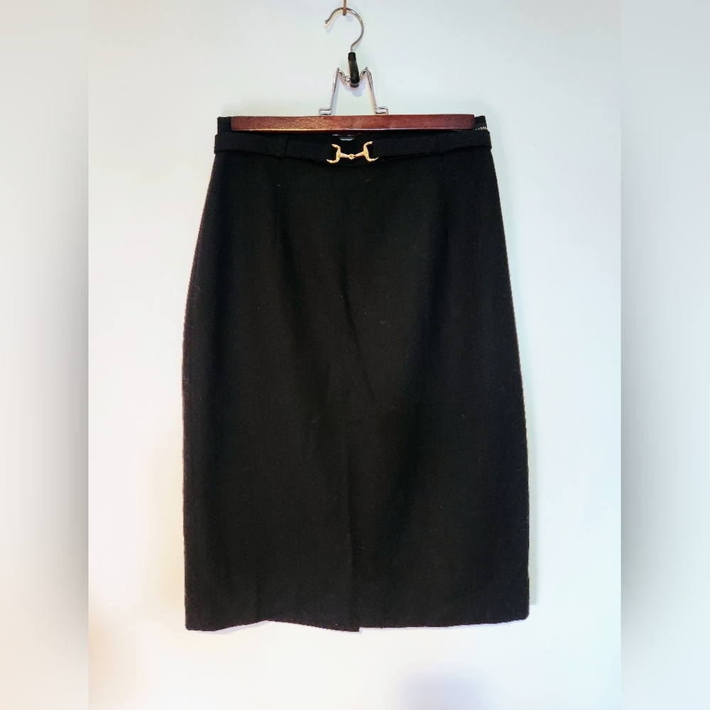 Vintage 100% wool skirt